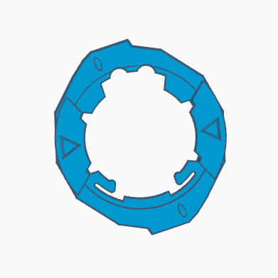 Beyblade X | ¡Elige tu anillo de trinquete! | Impresión 3D | PLA+