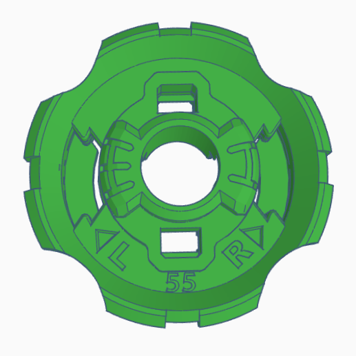 Beyblade X | Simple Ratchets | 3D Print | PLA+