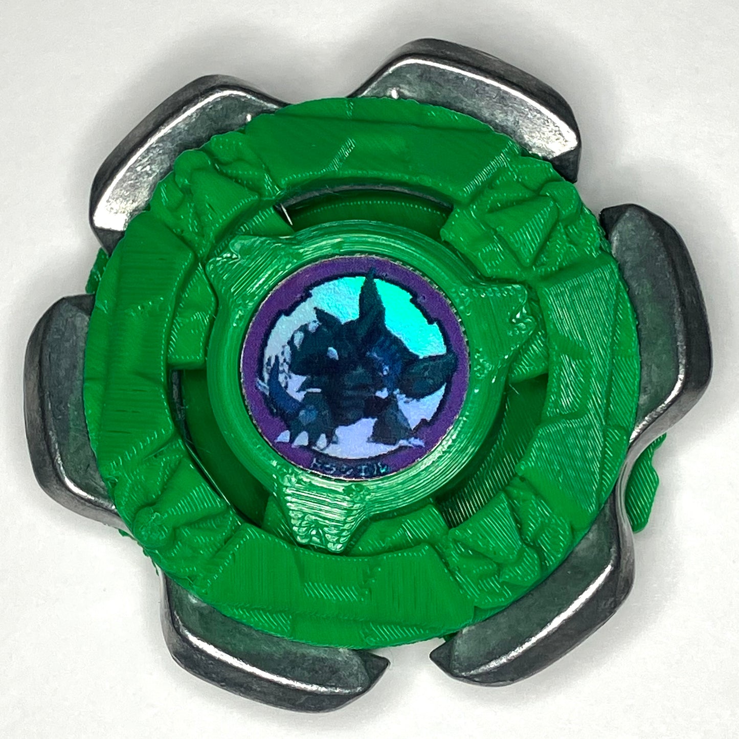 Beyblade CX | BAKUTEN-REMAKES | Dual-Spin | 3D Print | PLA+ | AUTHENTIC METAL