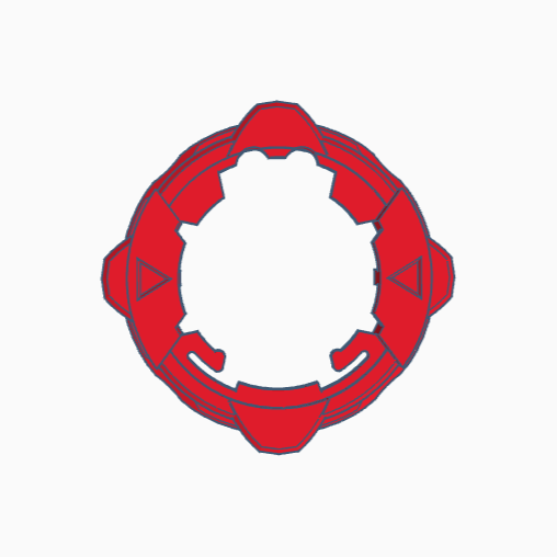 Beyblade X | ¡Elige tu anillo de trinquete! | Impresión 3D | PLA+
