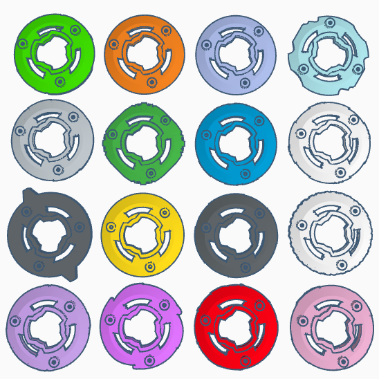 Beyblade CX | Pick Your Main Blade Insert! | 3D Print | PLA+