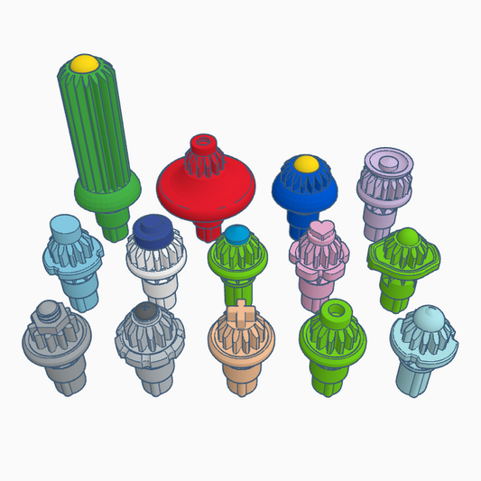 Beyblade X | Pick Your CUSTOM Bit! | 3D Print | PLA+