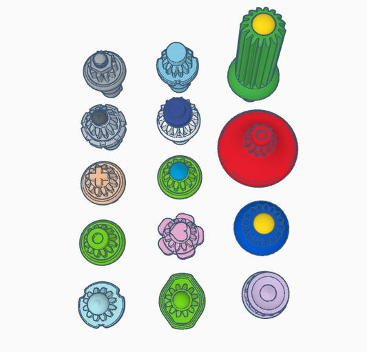 Beyblade X | Pick Your CUSTOM Bit! | 3D Print | PLA+