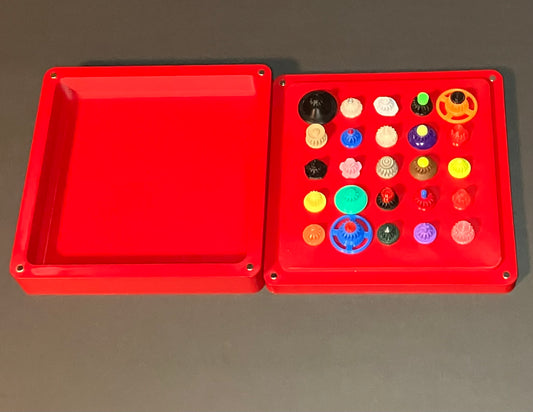 Beyblade X | Magnetic Bit Storage | Holds 25 Bits! | 3D Print | PLA+