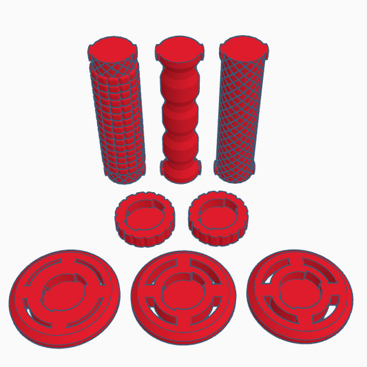Beyblade X | Infinity Launcher Grip Collection | 3D Print | PLA+