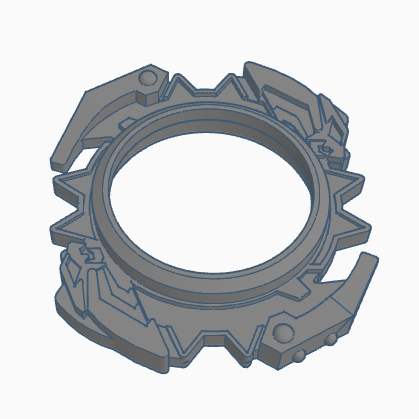 Beyblade X | ¡Elige tu anillo gratis! | Compatible con Silver Wolf | Impresión 3D | PLA+