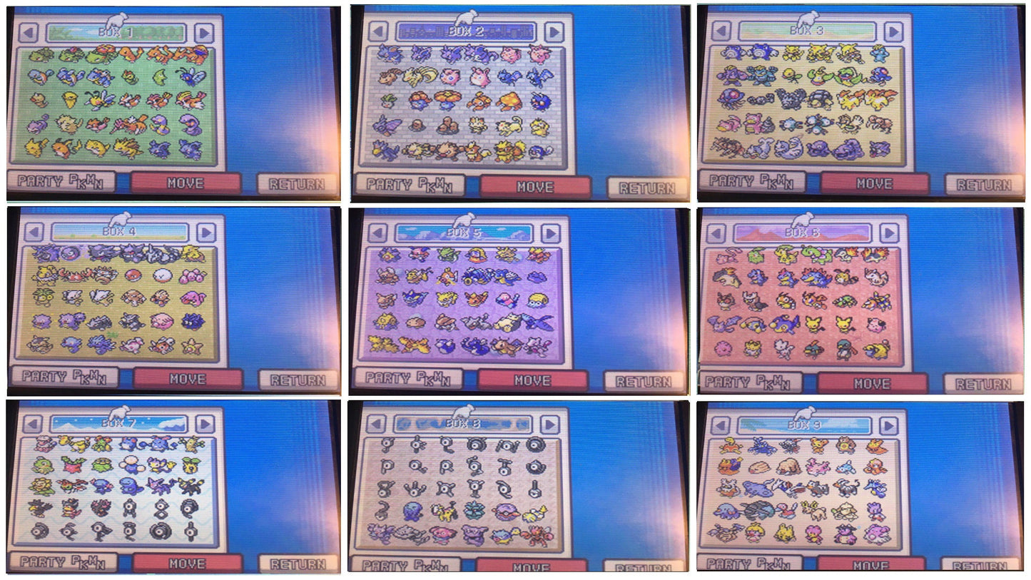 Unlocked Pokemon Soul Silver | Complete Shiny Pokedex + Max Items | DS