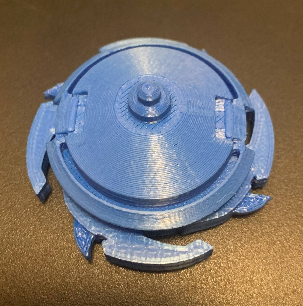 Beyblade Sharkrash | Complete | 3D Print | PLA+ | Vforce