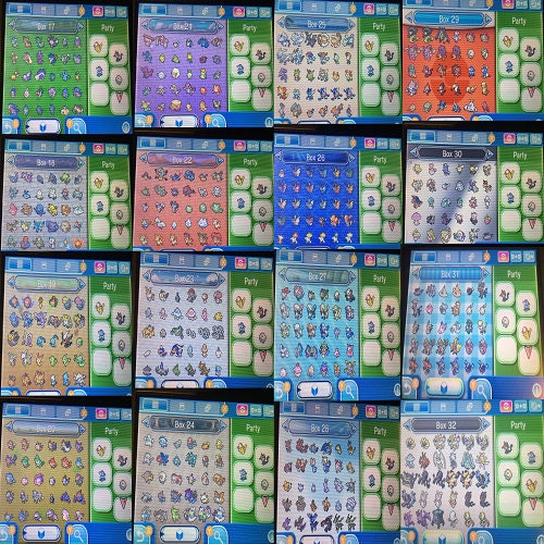 Pokémon Lune débloqué | Pokédex Shiny complet + Objets max | 3DS