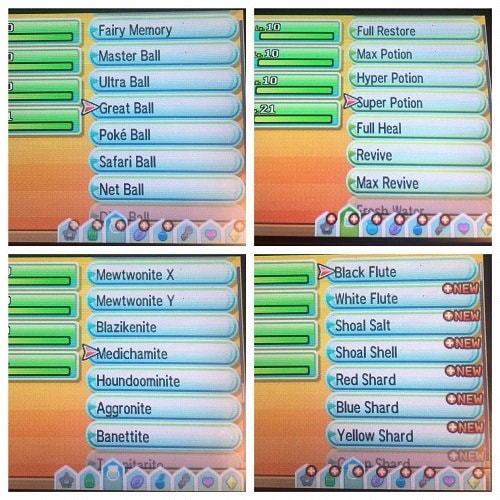 Pokémon Ultra Lune débloqué | Pokédex Shiny complet + Objets max | 3DS