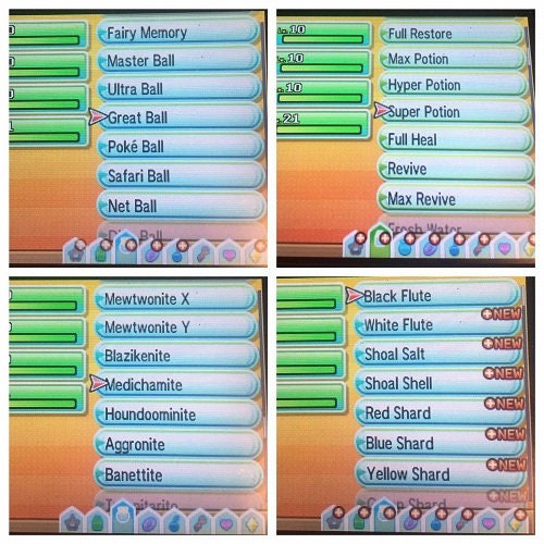Pokémon Lune débloqué | Pokédex Shiny complet + Objets max | 3DS
