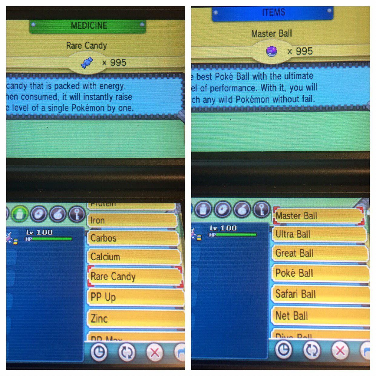 Pokémon Zafiro Alfa desbloqueado | Pokédex variocolor completa + Máximo de objetos | 3DS