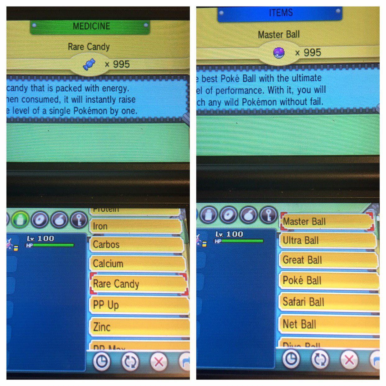 Pokémon Rubí Omega desbloqueado | Pokédex variocolor completa + Máximo de objetos | 3DS