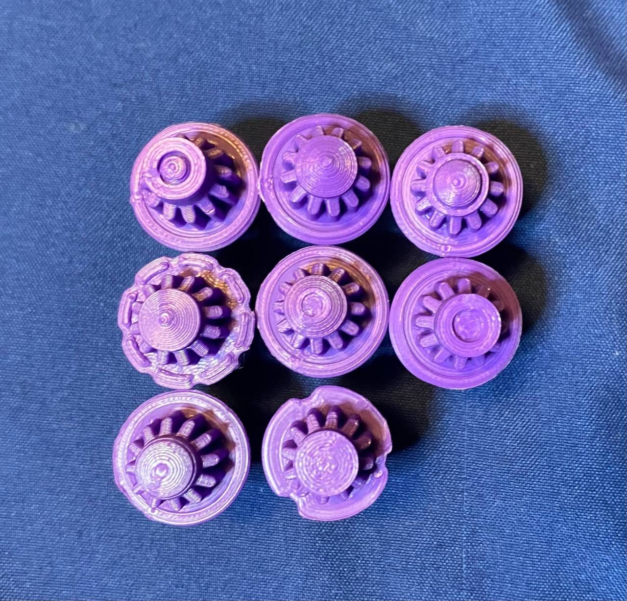Beyblade X | Lote de repuestos | 8 piezas | Impresión 3D | PLA+