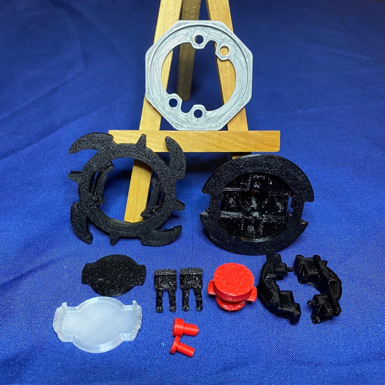 Prototipo de Beyblade Cyber Dranzer | Impresión 3D | PLA+ | Bakuten