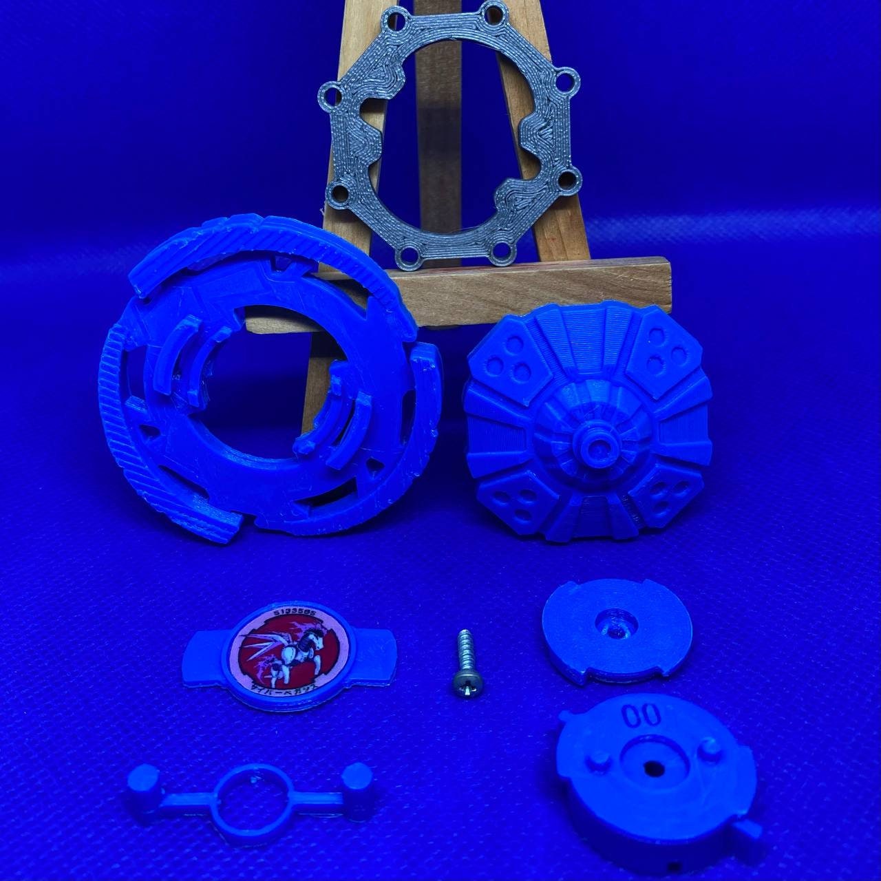Beyblade Cyber Pegasis | 3D Print | PLA+ | Bakuten | MFB DEMAKE