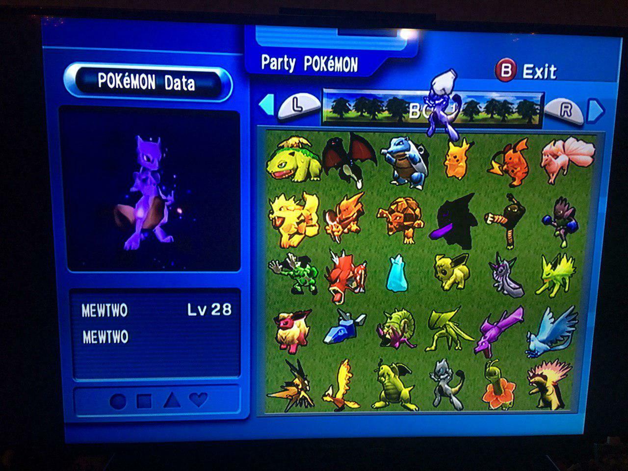 Pokémon XD débloqués + Colisée | Objets Shiny + Ombre + Max