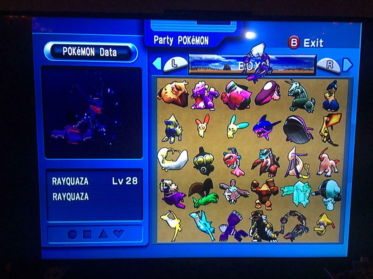 Pokémon XD débloqués + Colisée | Objets Shiny + Ombre + Max