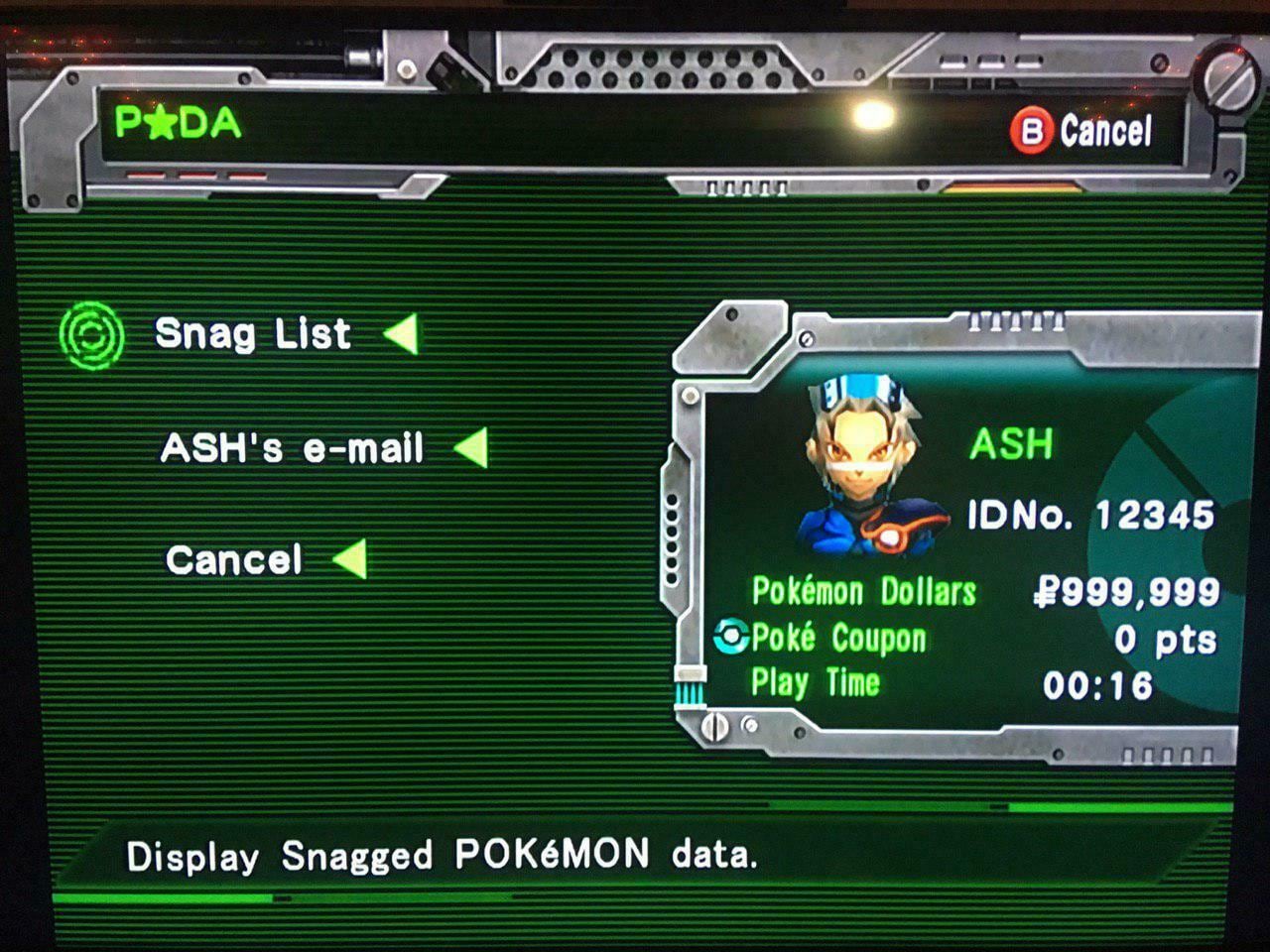 Pokémon XD débloqués + Colisée | Objets Shiny + Ombre + Max