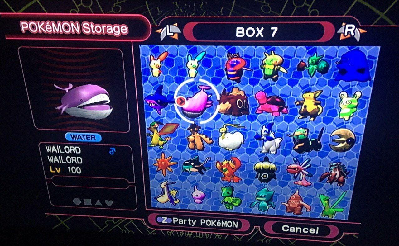 Pokémon XD débloqués + Colisée | Objets Shiny + Ombre + Max