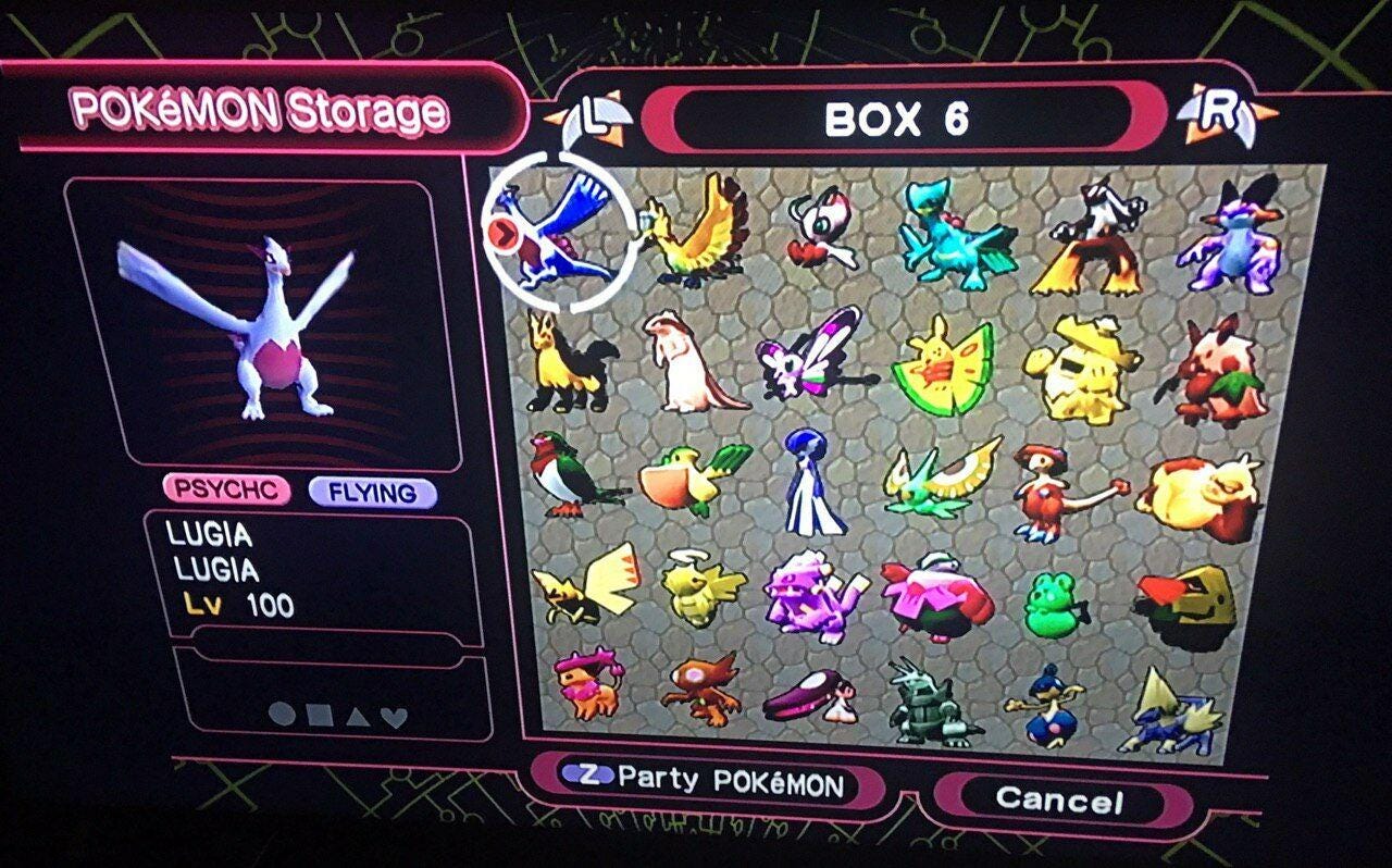 Pokémon XD débloqués + Colisée | Objets Shiny + Ombre + Max