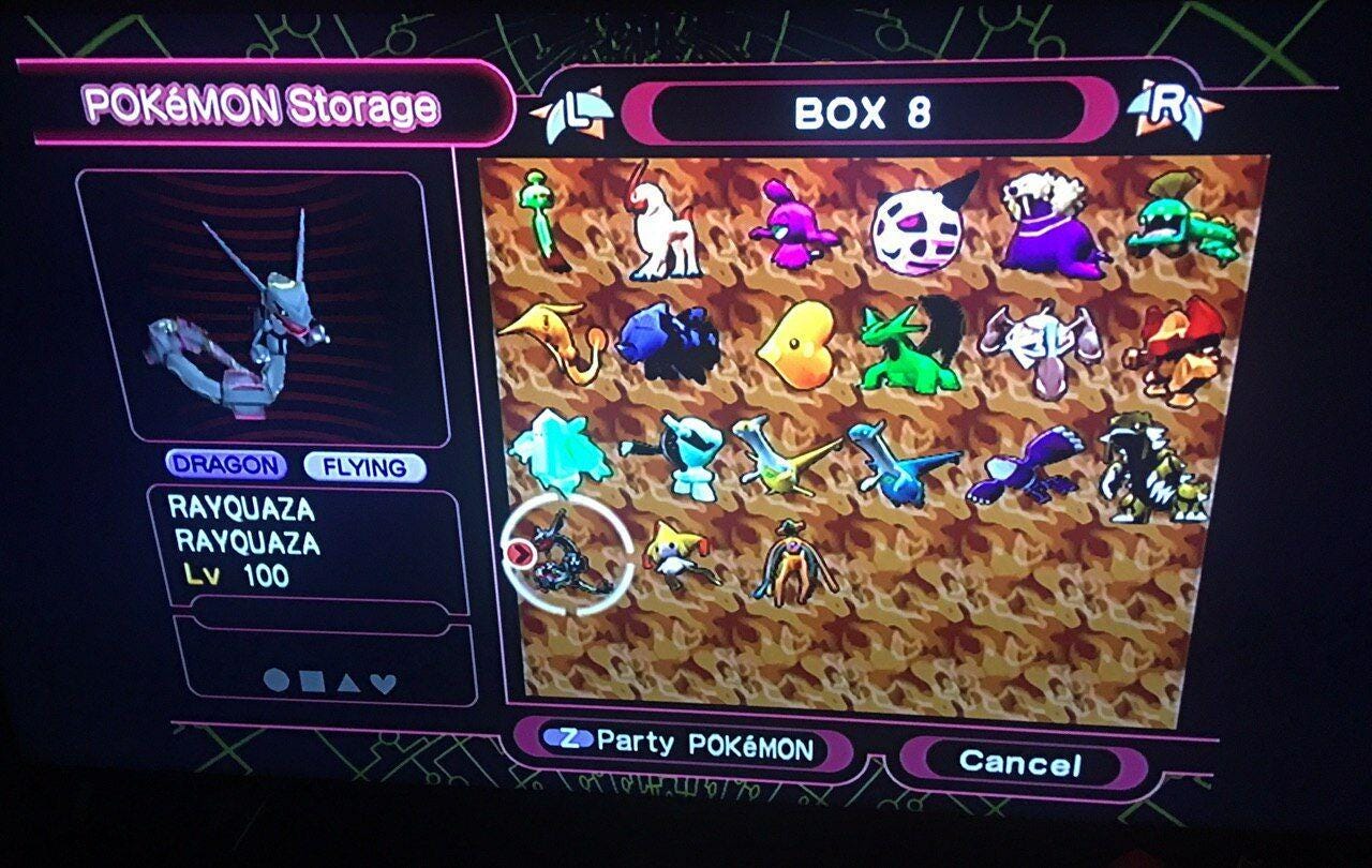Pokémon XD débloqués + Colisée | Objets Shiny + Ombre + Max