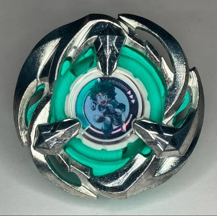 Beyblade X | Colección MHA | Doble giro | Impresión 3D | PLA+ | Metal de acero inoxidable