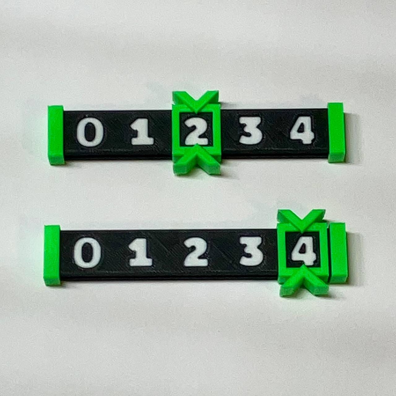 Beyblade X | Deslizadores de puntuación | Accesorio de estadio | Impresión 3D | PLA+