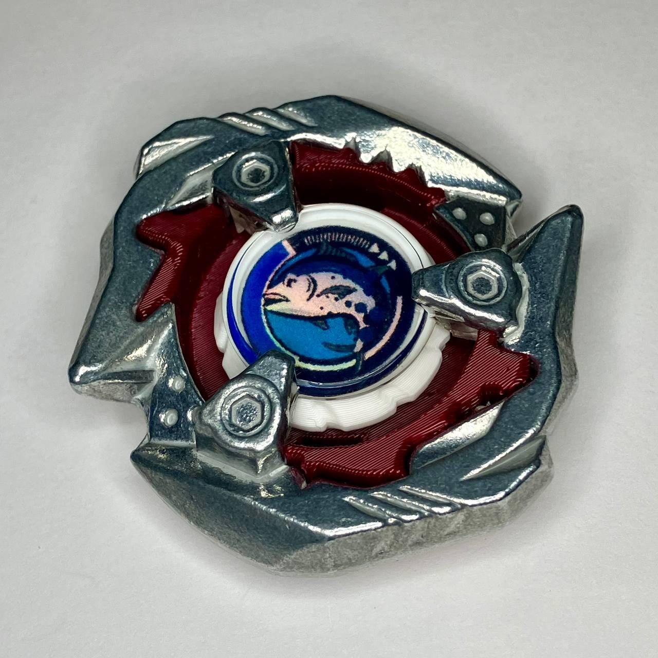Beyblade X ORIGINAL | Keel Maguro (3-60LF) | Doble giro | Impresión 3D | PLA+