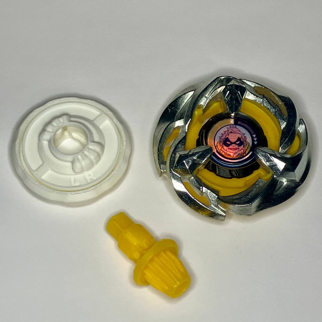Beyblade X | Colección MHA | Doble giro | Impresión 3D | PLA+ | Metal de acero inoxidable