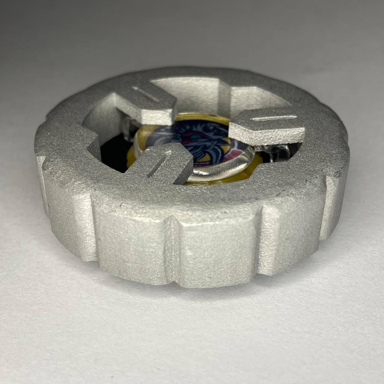 Beyblade X | Toro de acero (0-60DR) | Doble giro | Impresión 3D | Metal de acero inoxidable | Aluminio y zinc
