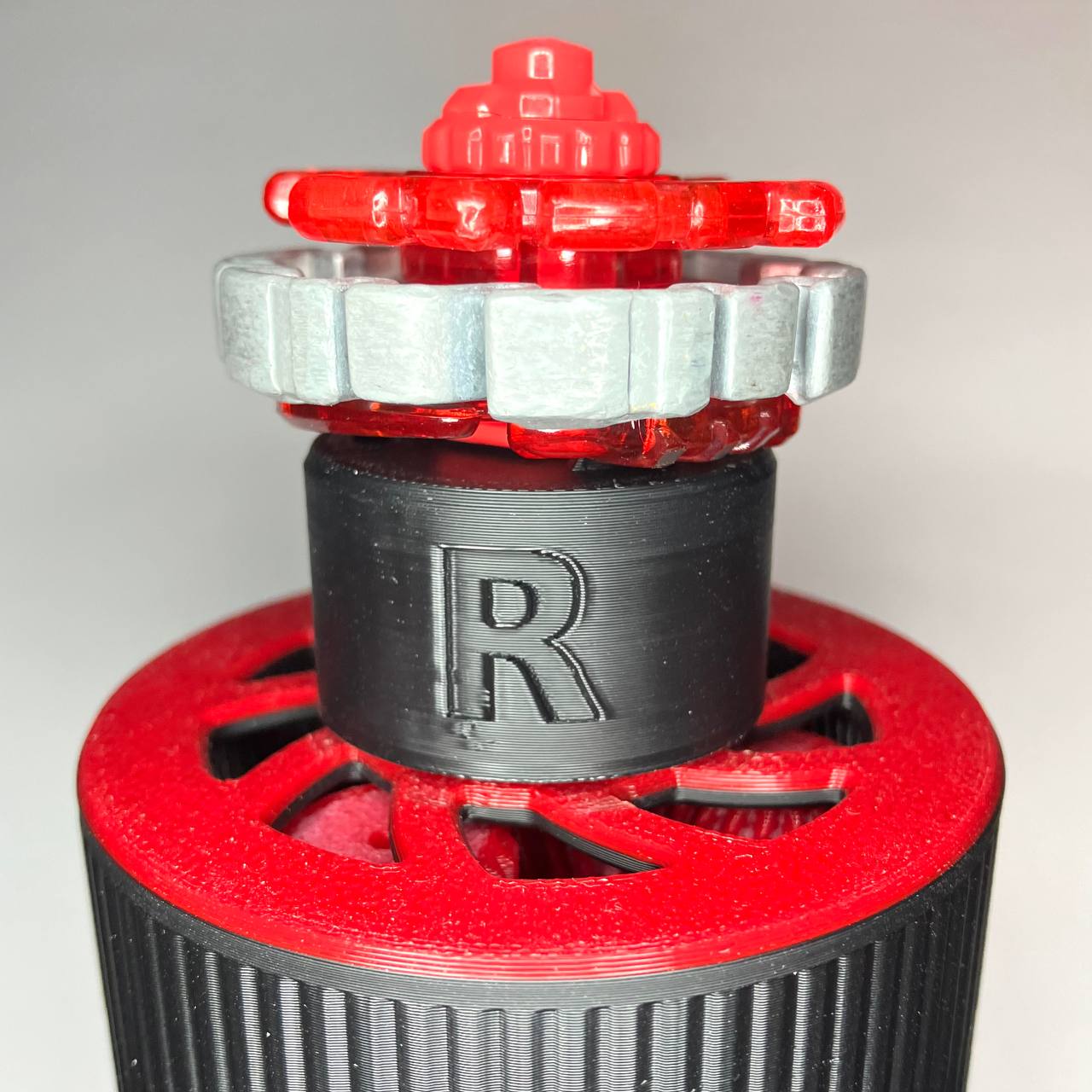 Beyblade X | Lanzador Turbo Twist | Set de expansión Prongs | Impresión 3D | PLA+