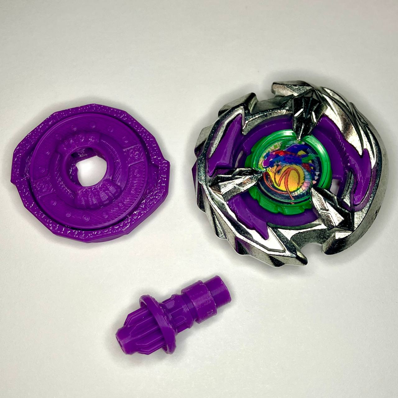 Beyblade X | BAKUTEN-REMAKES Collection | Dual-Spin | 3D Print | PLA+ | Zinc Alloy