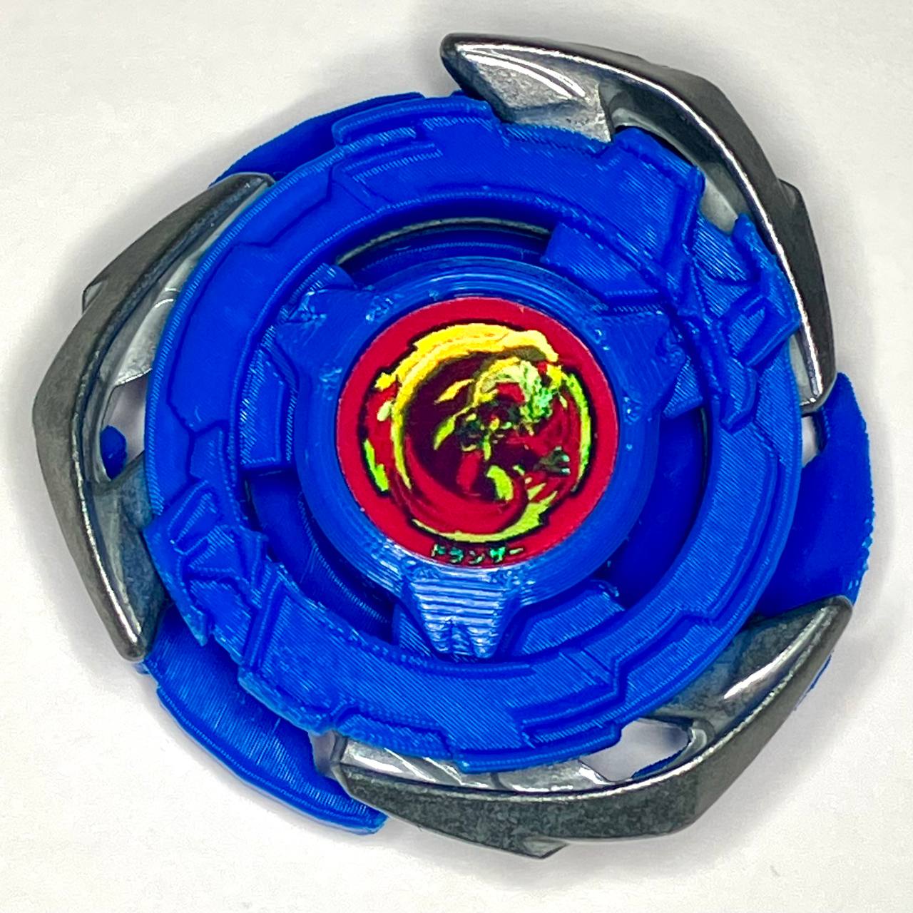 Beyblade CX | BAKUTEN-REMAKES | Dual-Spin | 3D Print | PLA+ | AUTHENTIC METAL