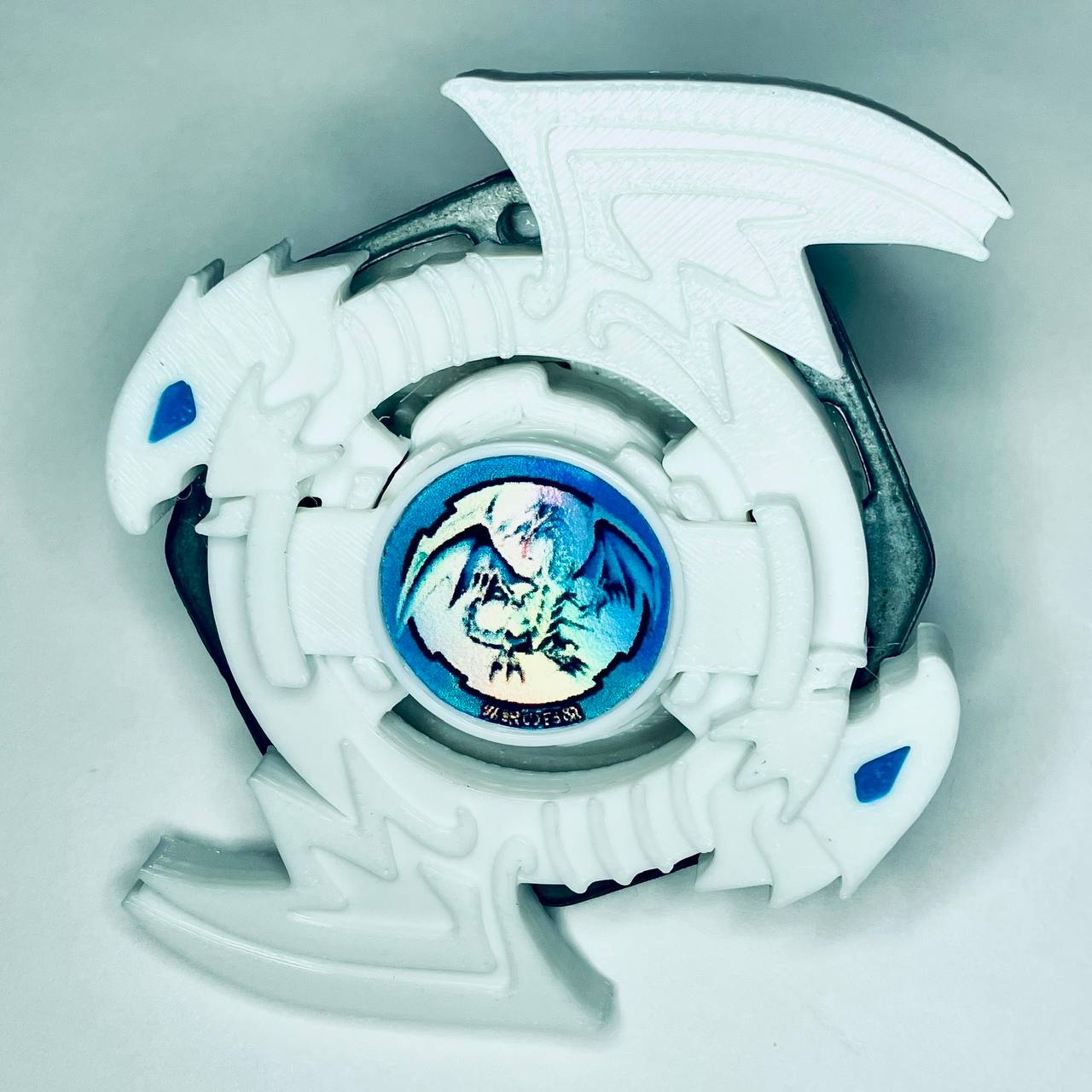 Beyblade Blue-Eyes White Dragon | 3D Print | PLA+ | Bakuten