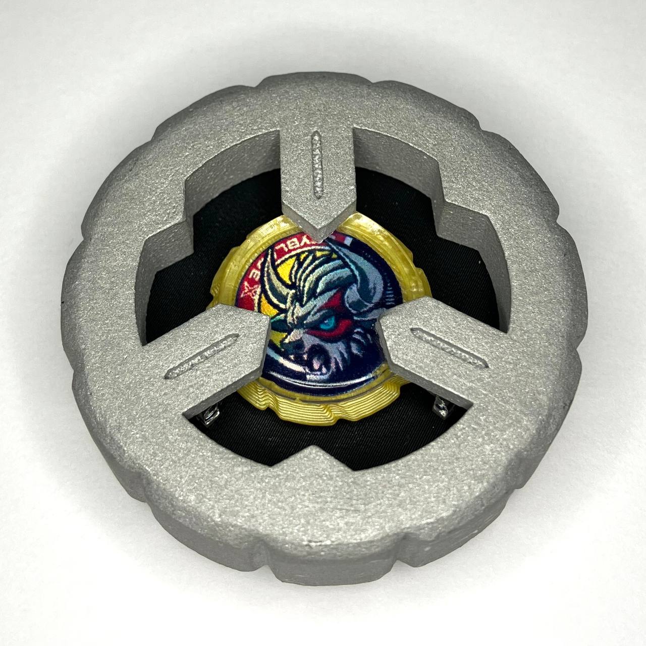 Beyblade X | Toro de acero (0-60DR) | Doble giro | Impresión 3D | Metal de acero inoxidable | Aluminio y zinc