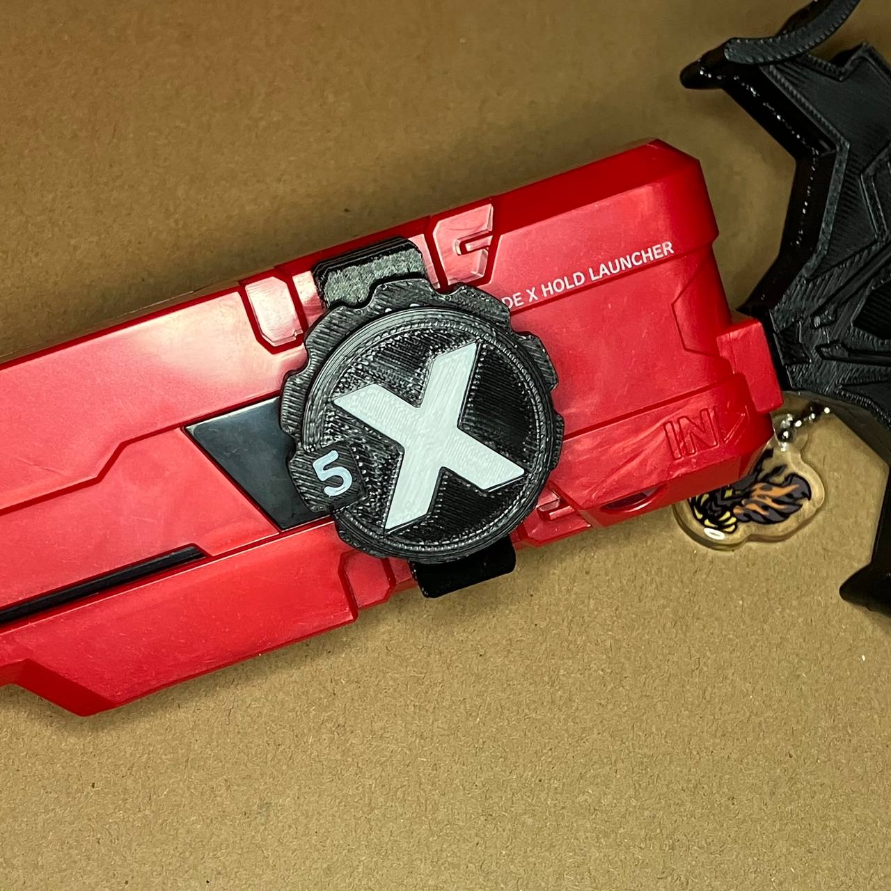 Beyblade X | Nivel lanzador Bullseye | Impresión 3D | PLA+TPU