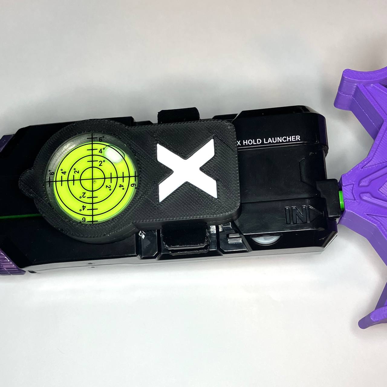 Beyblade X | Bullseye Launcher Level | 3D Print | PLA+ TPU