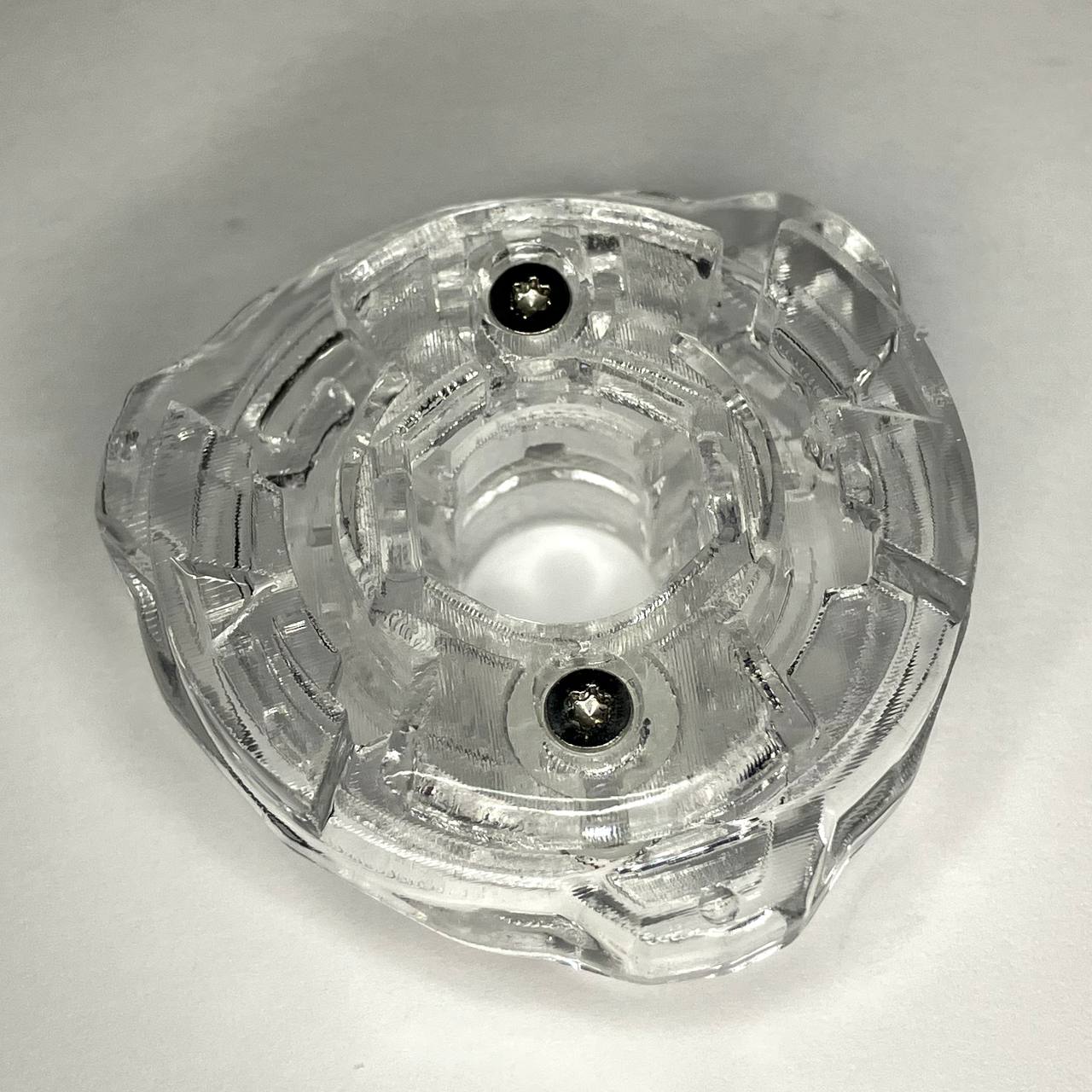 Beyblade X | Crystal Helm Knight (3-80N) | Doble giro | Resina transparente