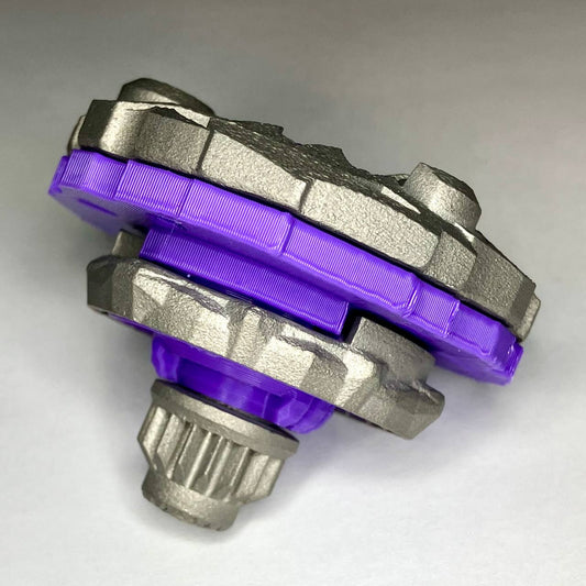 Beyblade X | Grave Wyvern (9-60 L) | Doble giro | Impresión 3D | Metal de acero inoxidable