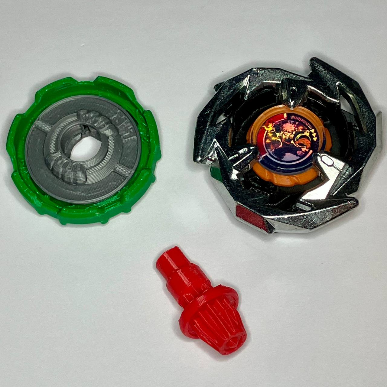 Beyblade X | Colección MHA | Doble giro | Impresión 3D | PLA+ | Metal de acero inoxidable
