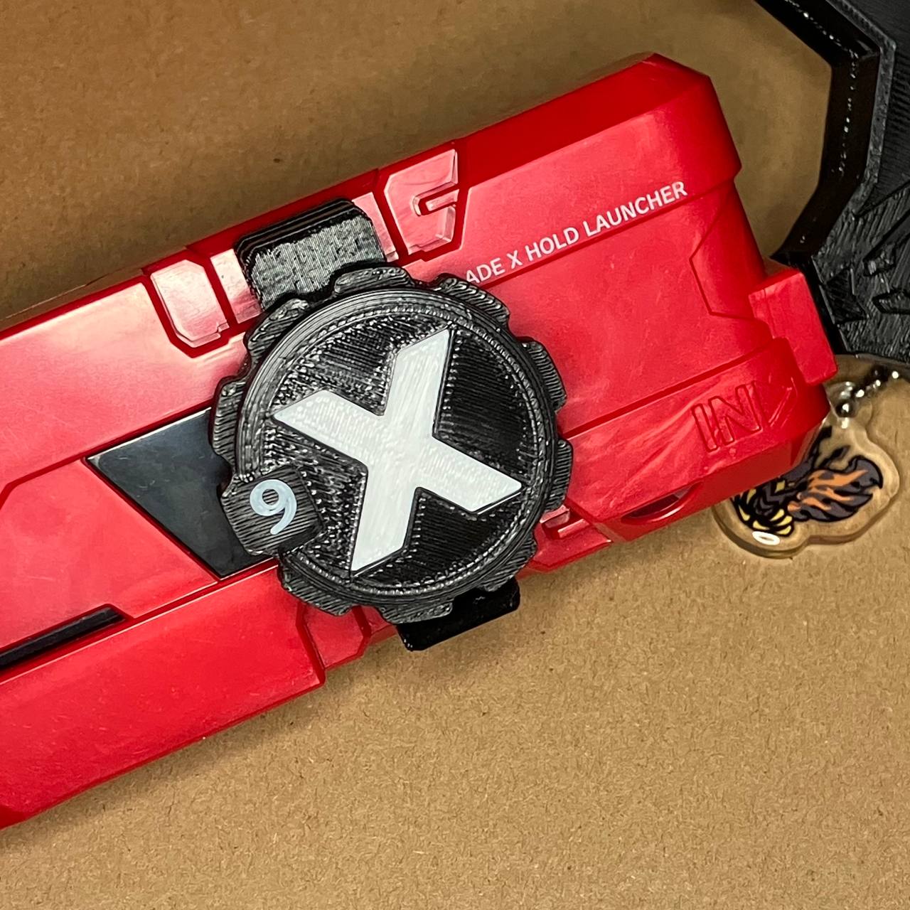Beyblade X | Nivel lanzador Bullseye | Impresión 3D | PLA+TPU