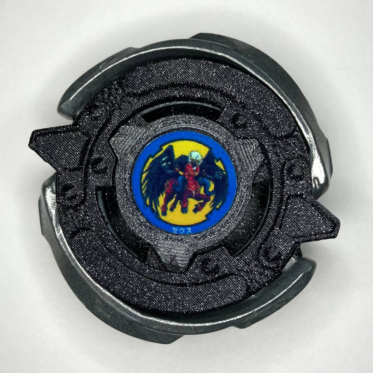Beyblade CX | BAKUTEN-REMAKES | Dual-Spin | 3D Print | PLA+ | AUTHENTIC METAL