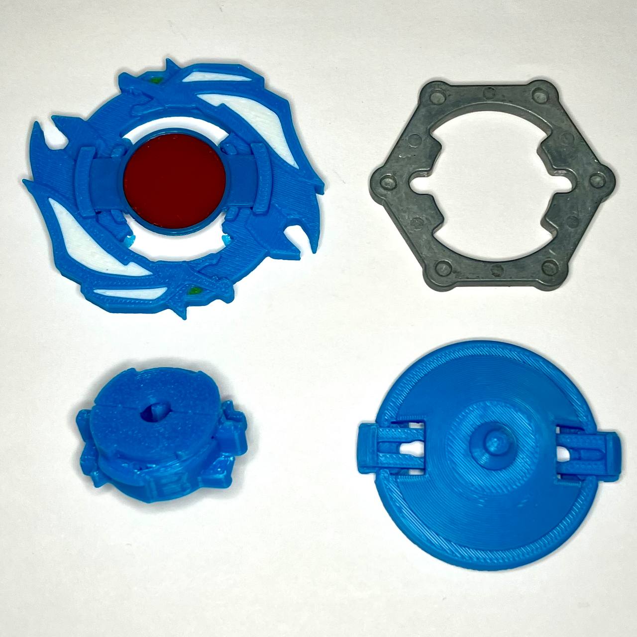 Beyblade Woolkhan | 3D Print | PLA+ | Bakuten