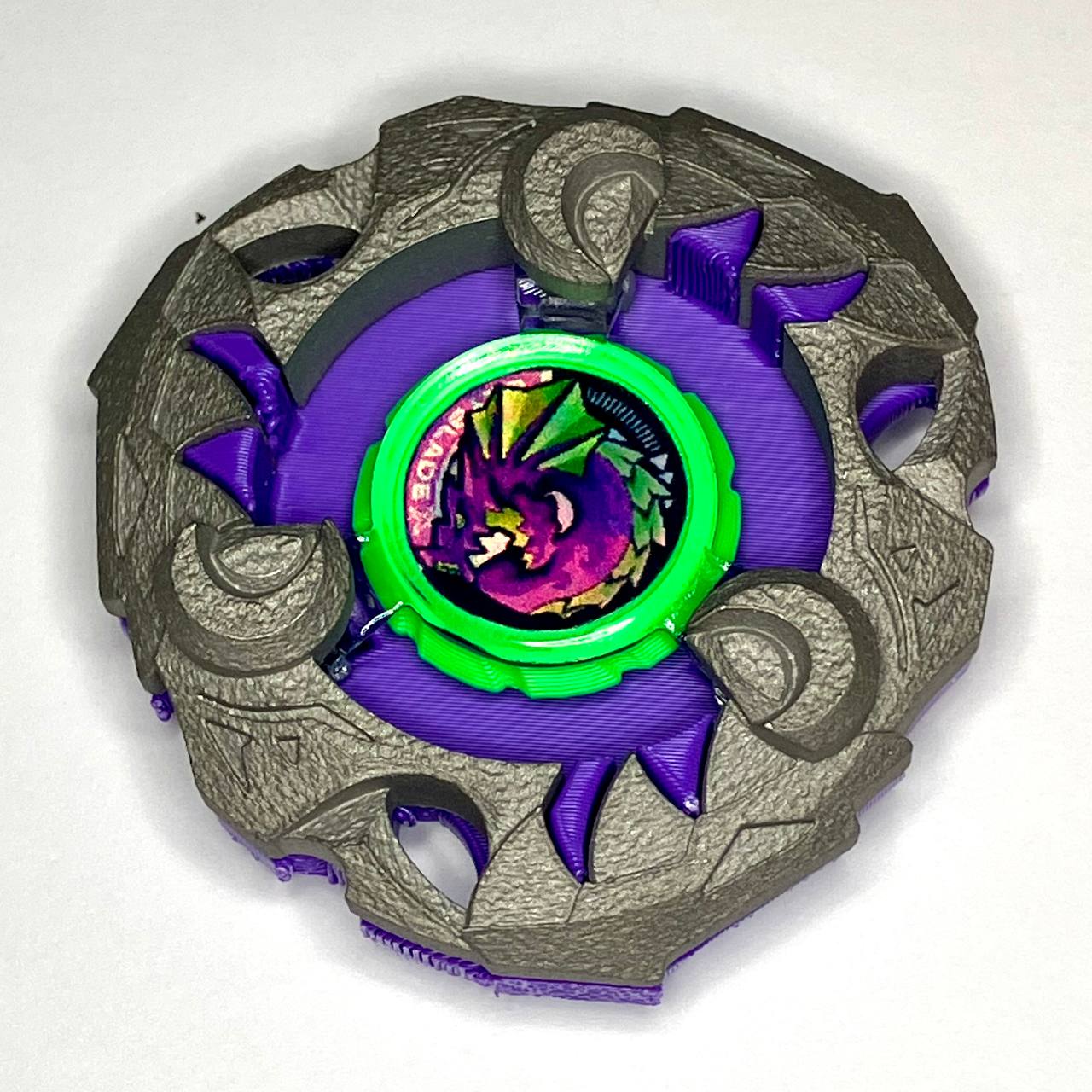 Beyblade X | Grave Wyvern (9-60 L) | Doble giro | Impresión 3D | Metal de acero inoxidable