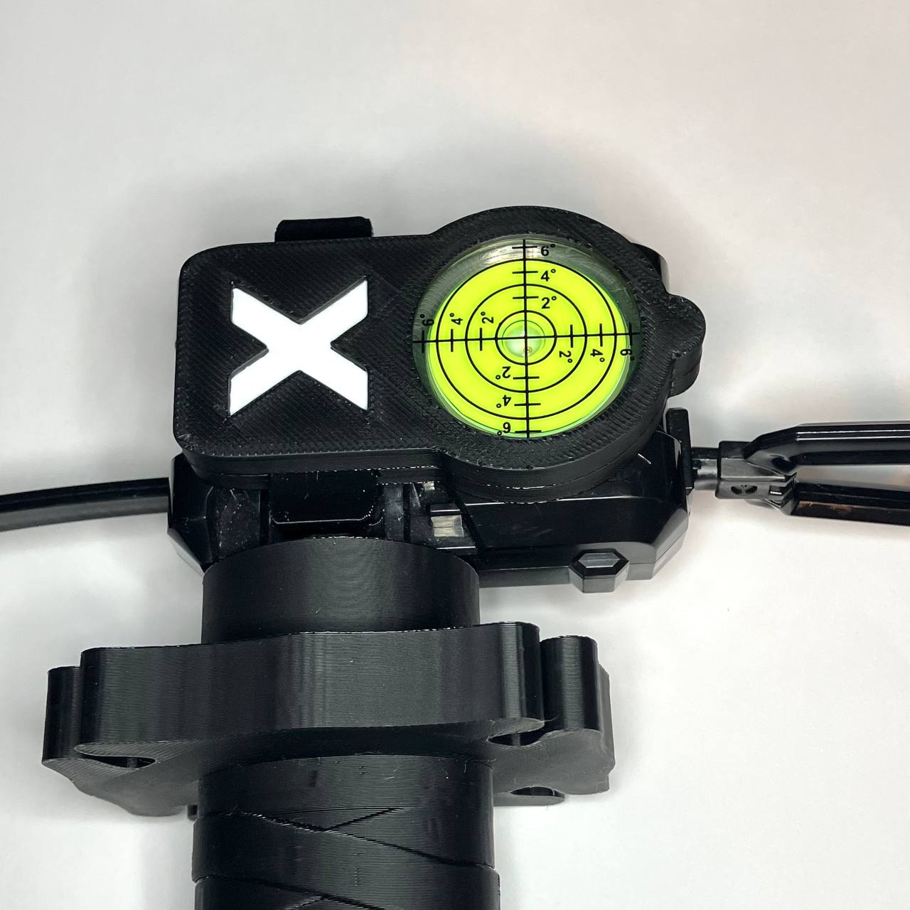 Beyblade X | Bullseye Launcher Level | 3D Print | PLA+ TPU