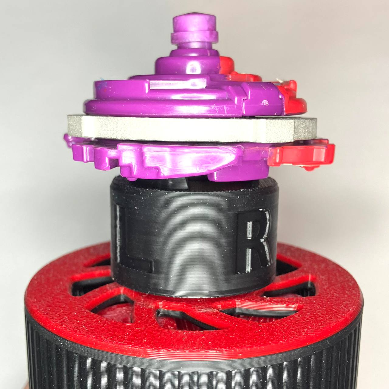 Beyblade X | Lanzador Turbo Twist | Set de expansión Prongs | Impresión 3D | PLA+