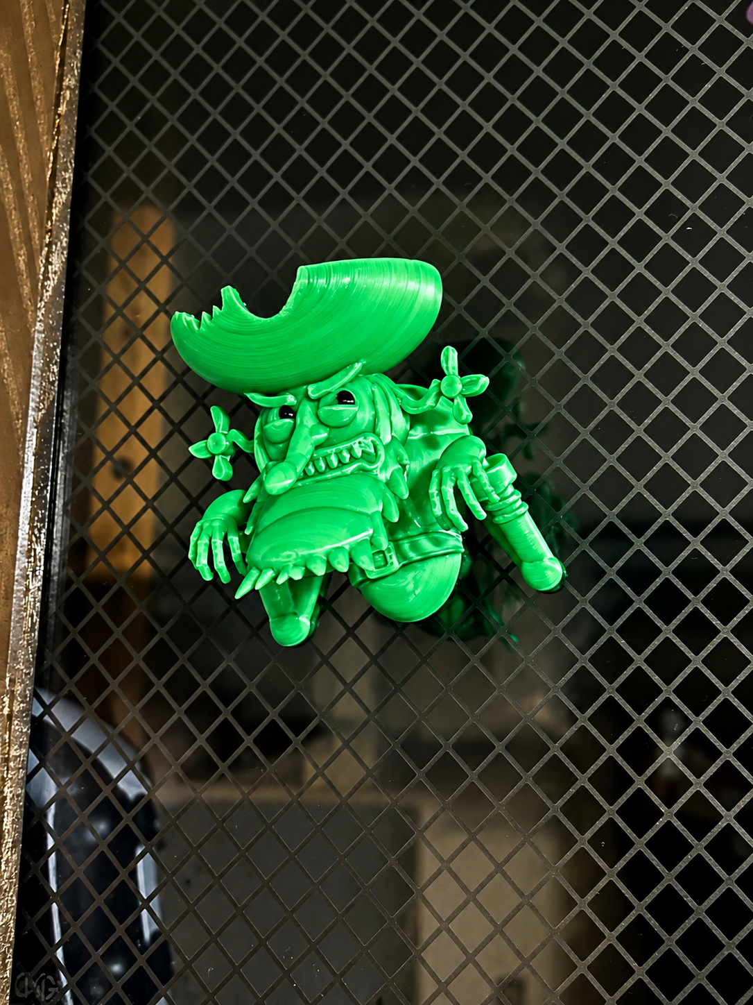Spongebob Flying Dutchman - Ghost Through The Window - Magnetic Halloween Decoration