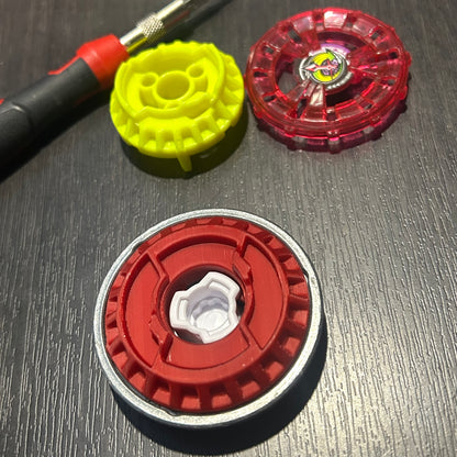 Beyblade X | Clock Mirage - Lock Chip Upgrade | 3D Print | PLA+