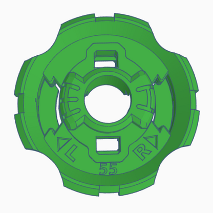 Beyblade X | Simple Ratchets | 3D Print | PLA+